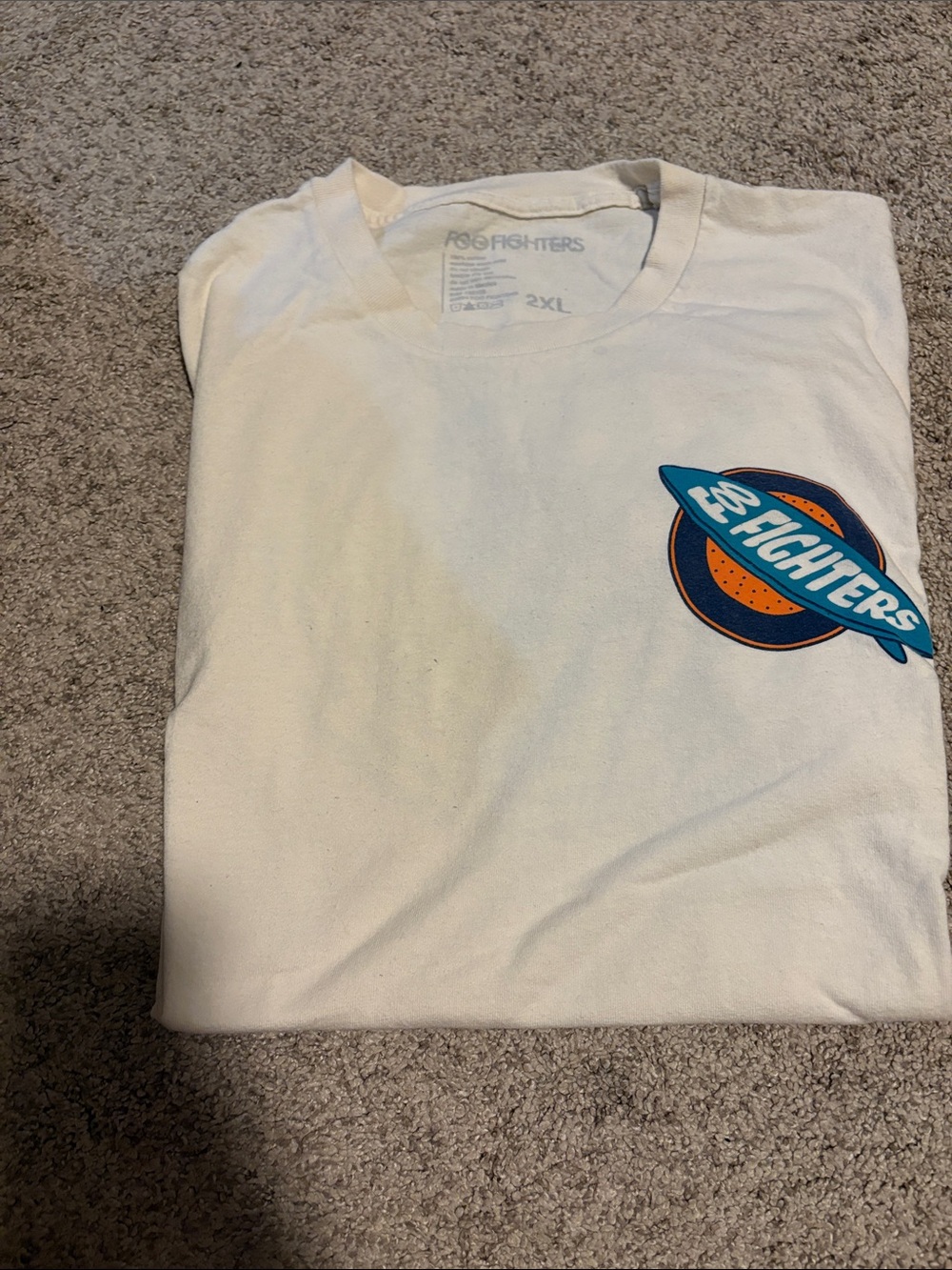 Foo Fighters concert tee 2XL